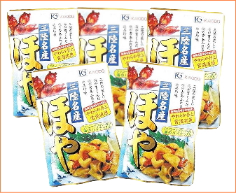 三陸名産ほや 蒸しほやアルミパック 5個 ホヤの珍味 味の海翁堂ネットショップ