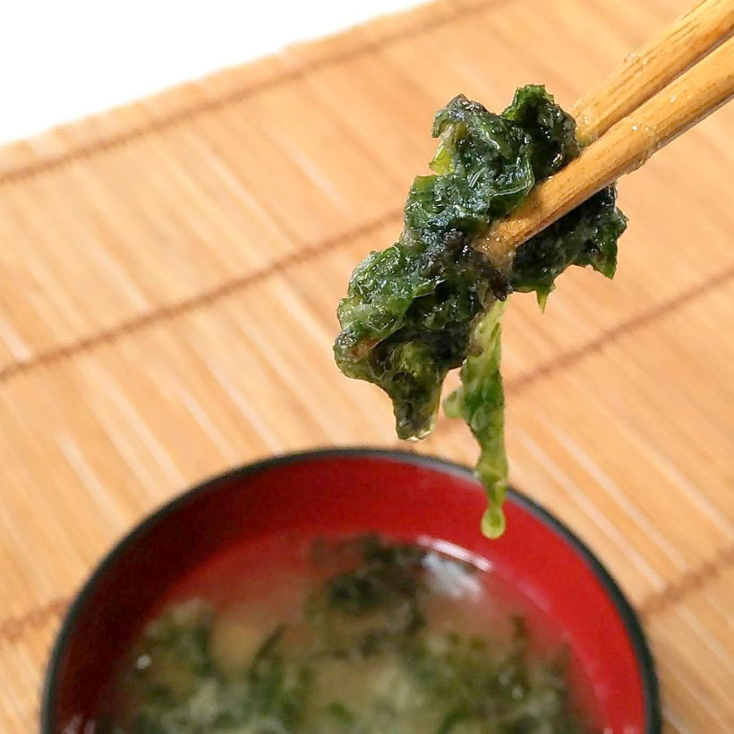 焼き海苔とろろのみそ汁その2