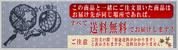 送料無料商品ですので同梱がお得です。