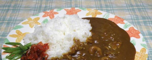 青森県田子産のにんにくカレー