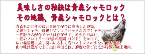 青森地鶏シャモロックの肉と出汁がの美味しさの秘訣